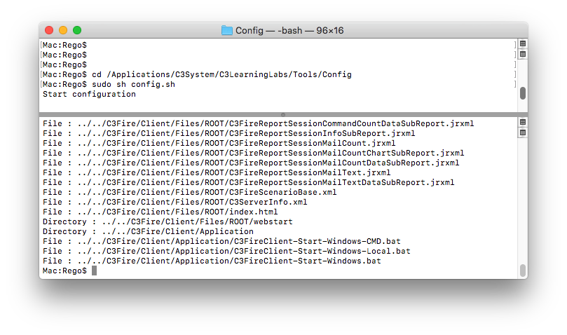 Finder config